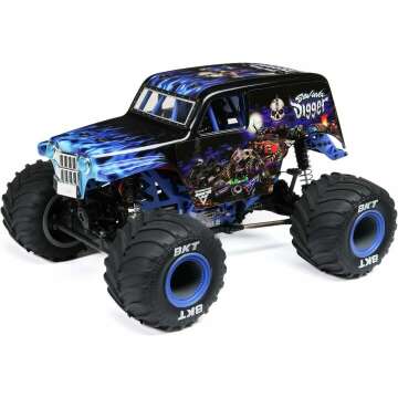 Losi 1/18 Mini LMT Son Uva Digger 4WD Monster Truck RTR - Ultimate Fun!