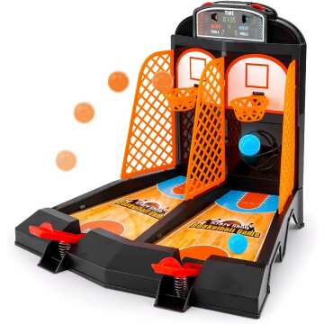 Mini Basketball Game - Fun Desktop Basketball Toy for All Ages