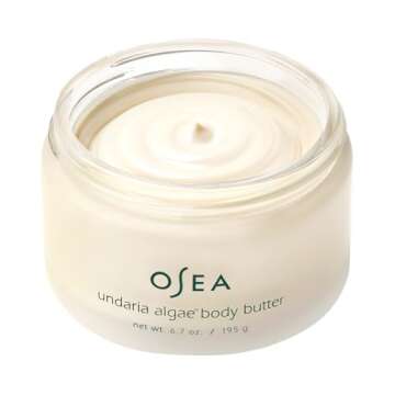 OSEA Undaria Algae Body Butter 6.7 oz - For Dry Skin - Ultra Hydrating Whipped Shea Butter + Ceramides - Clean Beauty & Vegan Skincare - Body Cream - Pampering Gift for Her - Gift for Him