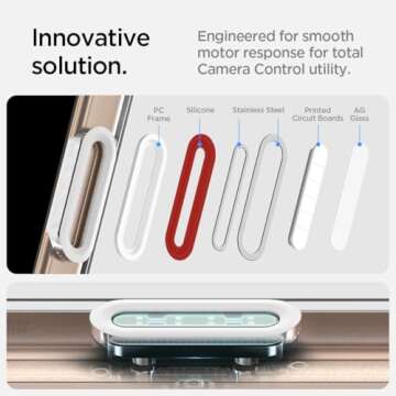 Spigen Ultra Hybrid T MagFit Designed for iPhone 16 Pro Case [Camera Control Button Coverage] [Military-Grade Protection] Compatible with MagSafe - White