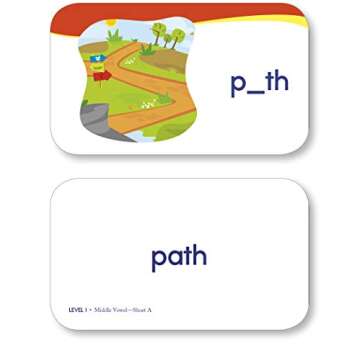 Kindergarten Spelling Flashcards: 240 Flashcards for Building Better Spelling Skills Based on Sylvan's Proven Techniques for Success (Sylvan Language Arts Flashcards)