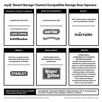 Smart Garage Control - WiFi & Bluetooth Hub & Sensor