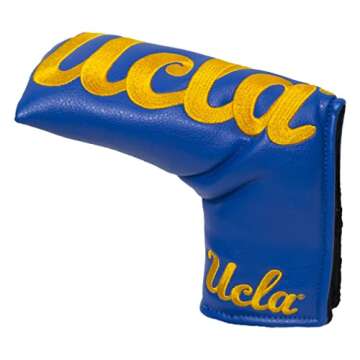 Team Golf NCAA UCLA Bruins Vintage Blade Putter Cover Golf Club Vintage Blade Putter Headcover, Form Fitting Design, Fits Scotty Cameron, Taylormade, Odyssey, Titleist, Ping, Callaway