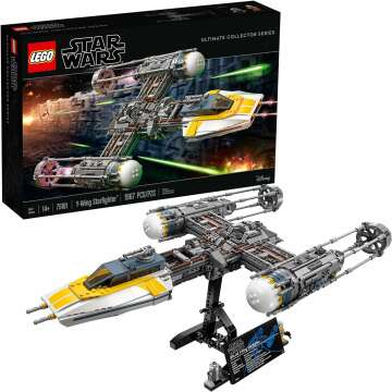 Build Star Wars Adventures with LEGO Y-Wing Starfighter Kit (1967 Pieces)