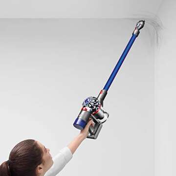 Dyson V7 Animal Pro+ Cordless Vacuum Cleaner-Extra Tools for Homes with Pets, Rechargeable, Lightweight, Powerful Suction, V7 Animal Pro +, Blue