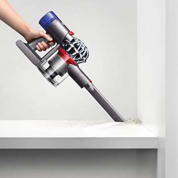 Dyson V7 Animal Pro+ Cordless Vacuum Cleaner-Extra Tools for Homes with Pets, Rechargeable, Lightweight, Powerful Suction, V7 Animal Pro +, Blue