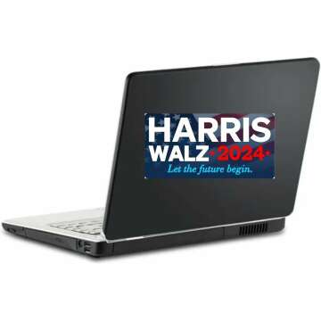 Kamala Harris Walz 2024 Bumper Stickers - 3 Pack