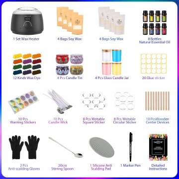 Candle Making Kit - DIY Soy Candle Starter Set