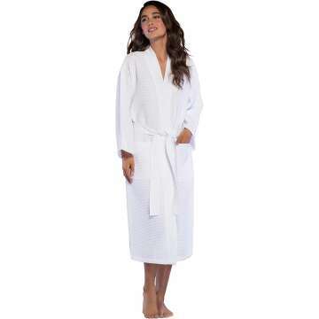 Turquaz Waffle Kimono Robe