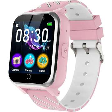 BAUISAN Kids Smart Watch Pink