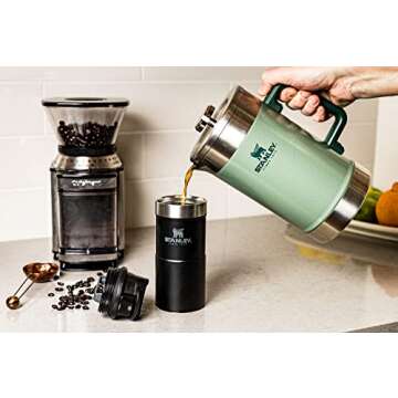 Stanley 48oz French Press - Insulated and Ergonomic