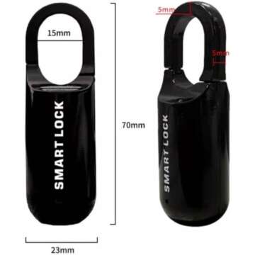 Smart Fingerprint Padlock for Backpacks & Luggage