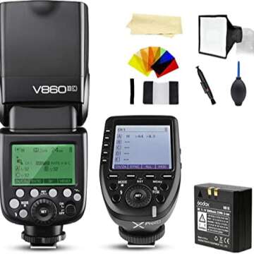 V860II C Speedlite Wireless Transmitter for Action Shots