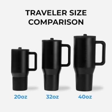 HydroJug 40 oz Insulated Tumbler - Perfect for Travel