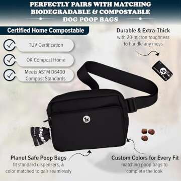 Puppington 3-in-1 Crossbody Dog Training Bag