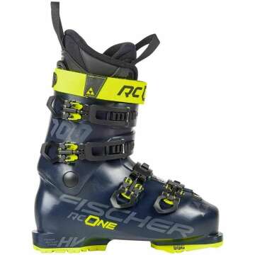 Fischer Men's RC ONE 100 Vacuum Walk Alpine Piste Sports Performance Ski Boots, Dark Blue, 25.5 U09020