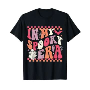 In My Spooky Era Groovy Hippie Halloween Ghost T-Shirt