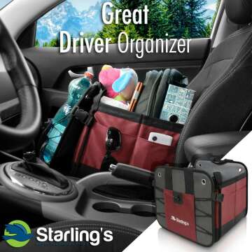 Starling's Adjustable SUV Cargo Organizer in Bordeaux