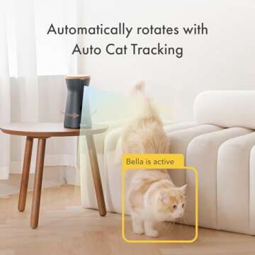 Furbo 360° Cat Camera with Treats & Night Vision