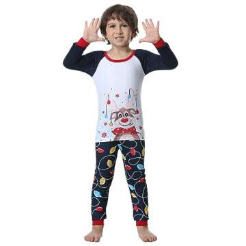 HONG HUI Christmas Family Pajamas Set for All Sizes