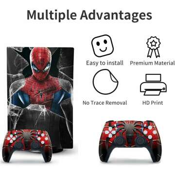 Toxxos PS5 Skin Set