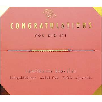 Congrats Bracelet Gift