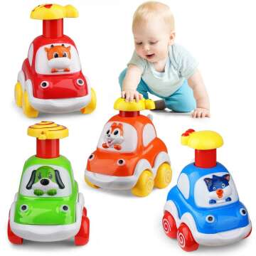 Animal Car Toys for Toddlers