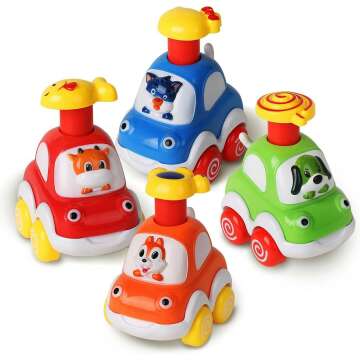 Animal Car Toys for Toddlers