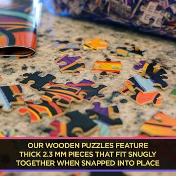 Wooden Jigsaw Puzzle for Adults