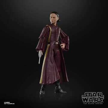 STAR WARS The Black Series Padmé Amidala, The Phantom Menace Collectible 6-Inch Action Figure, Ages 4 and Up