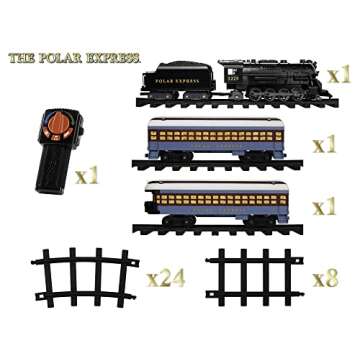 Lionel Polar Express Model Train Set - Battery-Powered