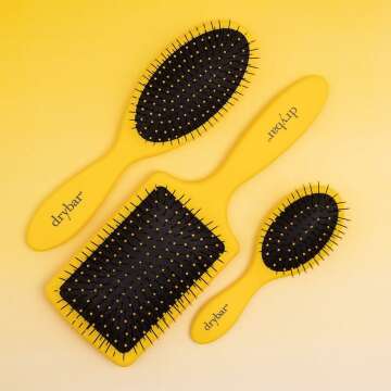 Mini Detangling Brush for Smooth, Tangle-Free Hair