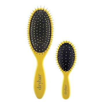 Mini Detangling Brush for Smooth, Tangle-Free Hair