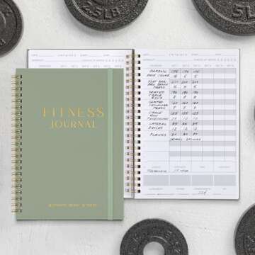 Top Fitness Journal for Gym Goals Tracking