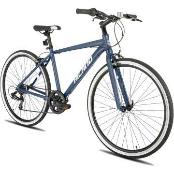 Hiland 7-Speed Men's & Women's Urban Hybrid Bike