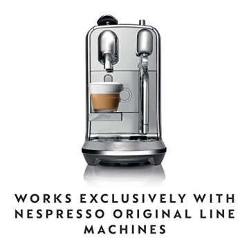 Nespresso Capsules Original Line, Volluto Decaffeinato Mild Roast Coffee, 50 Count Coffee Pods