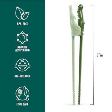 Genuine Fred Munchtime-Crocodile Chopsticks, regular, CROC