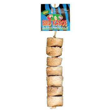 BIRD KABOB Wesco Pet Mini Shreddable Bird Toy