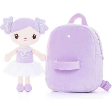 Candy Purple Doll Backpack