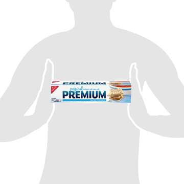 Premium Original Saltine Crackers, 12 - 4 oz Boxes