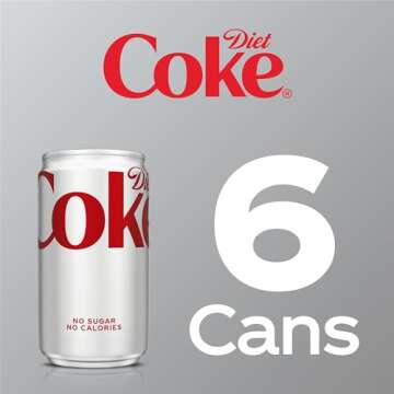 Refreshing Diet Coke 7.5 fl oz, 6 Pack - Great Taste, Zero Calories