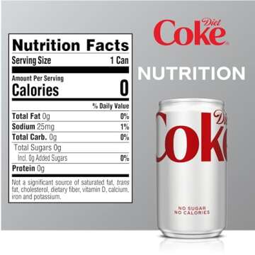 Diet Coke 6 Pack - Keep Refreshing with Zero Calories