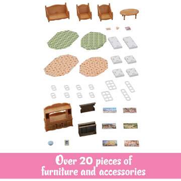 Calico Critters Living Room Dollhouse Furniture