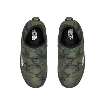 THE NORTH FACE Men's Thermoball Traction Mule V Winter Shoe, Thyme Brushwood Camo Print/Thyme, 9