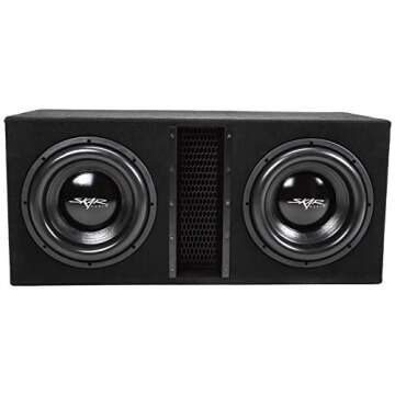 Skar Audio Dual 12" 5000W Loaded EVL Series Vented Subwoofer Enclosure | EVL-2X12D4