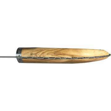 Laguiole Gourmet 9-in Bread Knife with Olivewood Handle