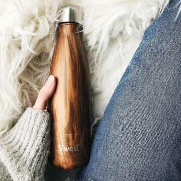 S'well 17oz Teakwood Bottle