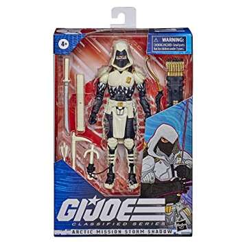 G.I. Joe Classified Series Arctic Mission Storm Shadow Action Figure 14 Premium Toy with Accessories 6-Inch-Scale (Amazon Exclusive)