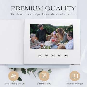 Customizable Video Greeting Card with Long Playtime