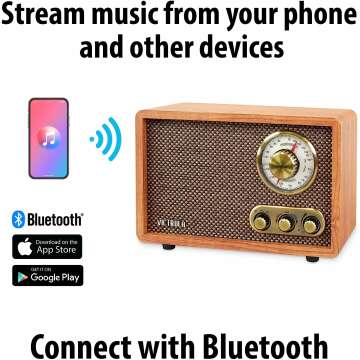 Victrola Retro Bluetooth Radio
